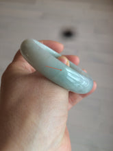 Load image into Gallery viewer, 52.6mm Type A 100% Natural light green Jadeite Jade bangle GC34-0529(add on item)
