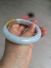 Load image into Gallery viewer, 62mm certified Type A 100% Natural green/white/purple/brown Jadeite Jade bangle X94-0576
