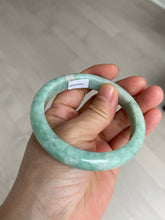 Load image into Gallery viewer, 56.6mm Certified Type A 100% Natural green Jadeite Jade bangle AS25-2481
