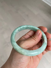 Load image into Gallery viewer, 56.6mm Certified Type A 100% Natural green Jadeite Jade bangle AS25-2481
