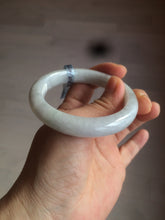 Load image into Gallery viewer, 52.4 mm Certified Type A 100% Natural white Jadeite Jade bangle D2-1408
