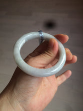 Load image into Gallery viewer, 52.4 mm Certified Type A 100% Natural white Jadeite Jade bangle D2-1408
