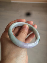 Load image into Gallery viewer, 54.5mm certified Type A 100% Natural green/purple/white  jadeite jade bangle AB69-9790
