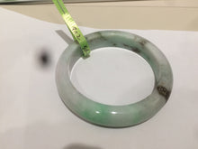 Load image into Gallery viewer, 54-60mm certified Type A 100% Natural sunny green/white/black Jadeite Jade bangle group (Clearance item) M32
