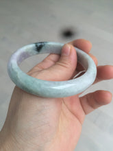 Load image into Gallery viewer, 54.5mm certified Type A 100% Natural green/purple/white  jadeite jade bangle AB69-9790
