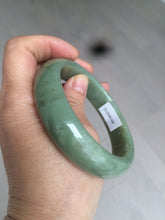 Load image into Gallery viewer, 60.8mm certified 100% Natural green/yellow nephrite Hetian Jade bangle HT48-8448
