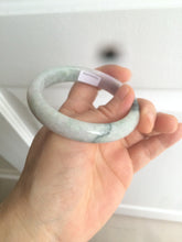 Load image into Gallery viewer, 54.5mm certified Type A 100% Natural green/purple/white  jadeite jade bangle AB69-9790
