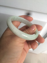 Load image into Gallery viewer, 50.1mm Certified Type A 100% Natural light green round cut Jadeite Jade bangle Z115-6628
