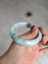 Load image into Gallery viewer, 55.6mm Certified type A 100% Natural green Jadeite bangle AD83-3514
