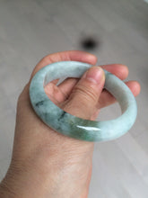 Load image into Gallery viewer, 55.6mm Certified type A 100% Natural green Jadeite bangle AD83-3514
