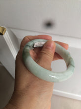Load image into Gallery viewer, 55.6mm Certified type A 100% Natural green Jadeite bangle AD83-3514
