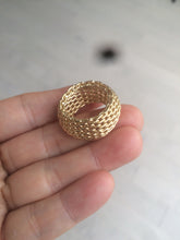 Load image into Gallery viewer, Fashion jewelry All new Stainless Steel Bird Nest band Ring size 8 1/2 FJ1
