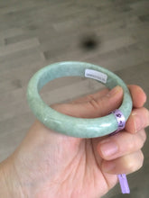 Load image into Gallery viewer, 59mm Certified Type A 100% Natural green jadeite jade bangle group AC38
