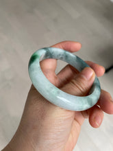 Load image into Gallery viewer, 54mm Certificated sunny green jadeite jade bangle AS11-0444
