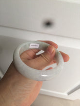 Load image into Gallery viewer, 55.7mm certified 100% natural Type A  green/white/purple jadeite jade bangle AF14-8935
