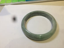 Load image into Gallery viewer, 59mm Certified Type A 100% Natural green jadeite jade bangle group AC38
