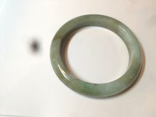 Load image into Gallery viewer, 53.2mm certificated Type A 100% Natural green/brown Jadeite Jade bangle AM65-4191
