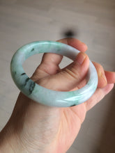 Load image into Gallery viewer, 57mm certified 100% natural Type A green/purple jadeite jade bangle AF10-0623
