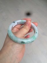 Load image into Gallery viewer, 57mm certified 100% natural Type A green/purple jadeite jade bangle AF10-0623
