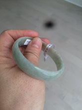 Load image into Gallery viewer, 52.9mm Certified Type A 100% Natural light green/brown Jadeite Jade bangle KS77-2354
