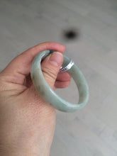 Load image into Gallery viewer, 52.9mm Certified Type A 100% Natural light green/brown Jadeite Jade bangle KS77-2354
