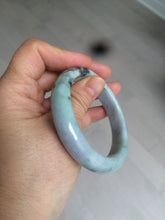 Load image into Gallery viewer, 52.3mm Certified type A 100% Natural green purple Jadeite Jade bangle Y118-3572
