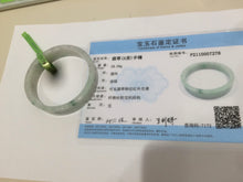 Load image into Gallery viewer, 50.5mm Certified type A 100% Natural sunny green/purple Jadeite Jade bangle L102-7278
