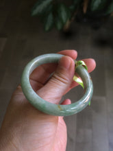 Load image into Gallery viewer, 48.9mm CertificatedType A 100% Natural green/yellow jadeite jade bangle F113-7245
