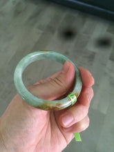 Load image into Gallery viewer, 48.9mm CertificatedType A 100% Natural green/yellow jadeite jade bangle F113-7245
