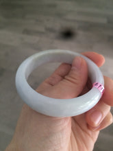 Load image into Gallery viewer, 53.6mm 100% natural Type A white/yellow jadeite jade bangle Y62
