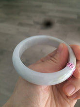 Load image into Gallery viewer, 53.6mm 100% natural Type A white/yellow jadeite jade bangle Y62
