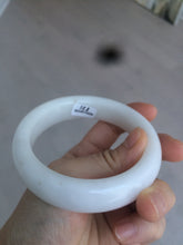 Load image into Gallery viewer, 58.8mm Certified Type A 100% Natural white Hetian (nephrite) Jade bangle AD2-4229
