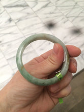 Load image into Gallery viewer, 48.9mm CertificatedType A 100% Natural green/yellow jadeite jade bangle F113-7245
