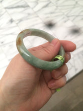 Load image into Gallery viewer, 48.9mm CertificatedType A 100% Natural green/yellow jadeite jade bangle F113-7245
