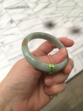 Load image into Gallery viewer, 48.9mm CertificatedType A 100% Natural green/yellow jadeite jade bangle F113-7245
