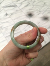 Load image into Gallery viewer, 48.9mm CertificatedType A 100% Natural green/yellow jadeite jade bangle F113-7245
