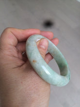 Load image into Gallery viewer, 51.8mm Certified type A 100% Natural sunny green Jadeite Jade bangle E45-0216
