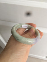 Load image into Gallery viewer, 52.6mm 100% natural Type A light green/purple jadeite jade bangle AR42-2209
