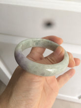 Load image into Gallery viewer, 52.6mm 100% natural Type A light green/purple jadeite jade bangle AR42-2209
