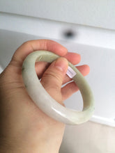 Load image into Gallery viewer, 58.5mm 100% natural certified green/white/red jadeite jade bangle AT40-8940
