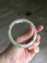 Load image into Gallery viewer, 54.7mm certified 100% natural type yellow/green jadeite jade bangle Z92-8520
