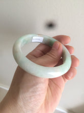 Load image into Gallery viewer, 54.6mm certified 100% natural Type A sunny green/white/brown jadeite jade bangle AH61-3333
