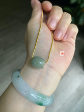 Load image into Gallery viewer, Type A 100% Natural  green/purple Jadeite Jade LuluTong (Every road is smooth) pendant M79
