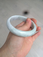 Load image into Gallery viewer, 58mm Certified Type A 100% Natural light green/purple Jadeite Jade bangle N108-2822
