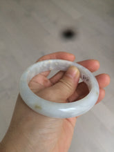Load image into Gallery viewer, 59.4mm Certified 100% natural Type A light green/purple jadeite jade bangle AR34-6568

