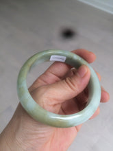 Load image into Gallery viewer, 58mm Certified Type A 100% Natural green/yellow Jadeite Jade bangle A78-4330

