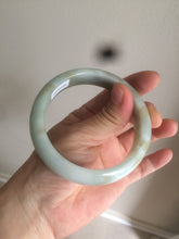 Load image into Gallery viewer, 58mm Certified Type A 100% Natural green/yellow Jadeite Jade bangle A78-4330
