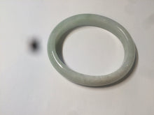 Load image into Gallery viewer, 50.1mm Certified Type A 100% Natural light green round cut Jadeite Jade bangle Z115-6628
