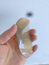 Load image into Gallery viewer, 100% Natural Pocket Buffalo Horn Comb CB14 (Add on item! not sale individually)
