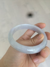 Load image into Gallery viewer, 58.8mm Certified type A 100% Natural light purple/white/orange Jadeite bangle G89-3054
